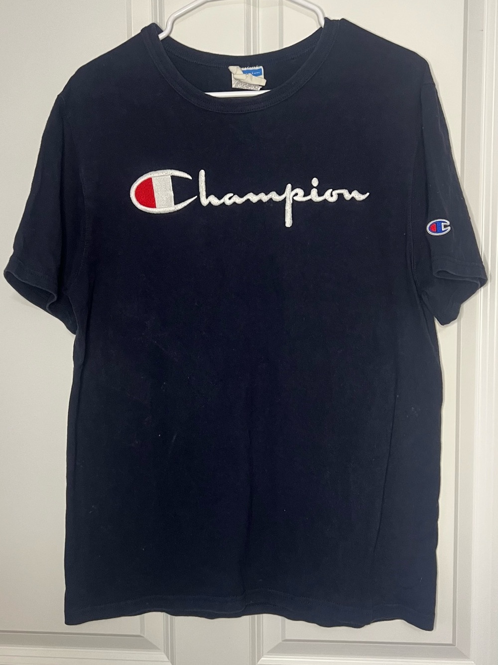 Champion Men’s Navy Logo T-Shirt